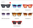 Square glasses  Personalized cat eyes Colorful