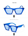 Square glasses  Personalized cat eyes Colorful