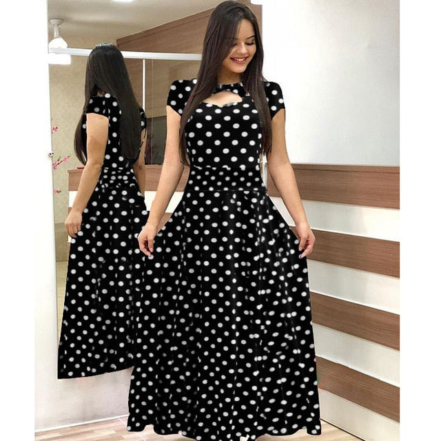 Elegant Spring Autumn Women Dress