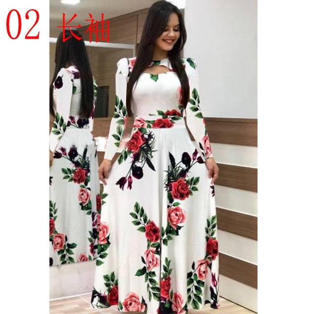 Elegant Spring Autumn Women Dress