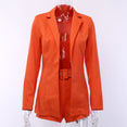 Women's clothing cardigan jacket shorts suit