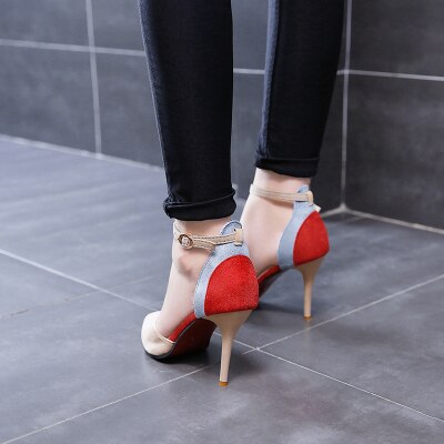 Elegant Female High Heels Korean Wild