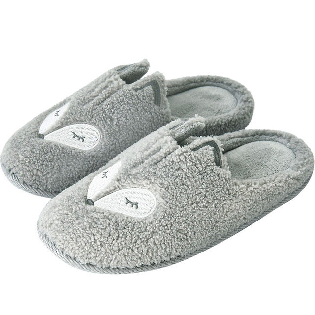 Cute Animal Indoor Warm Slippers