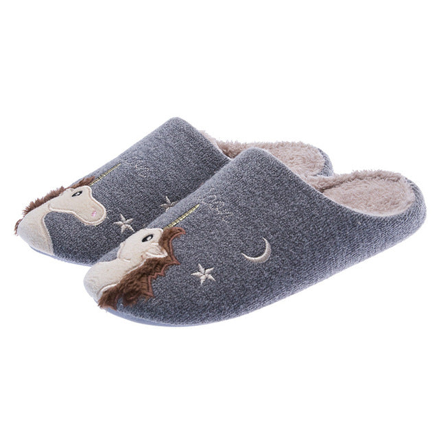 Cute Animal Indoor Warm Slippers