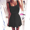 Summer Style Women Casual Dresses Sleeveless