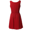 Summer Style Women Casual Dresses Sleeveless