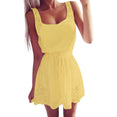 Summer Style Women Casual Dresses Sleeveless