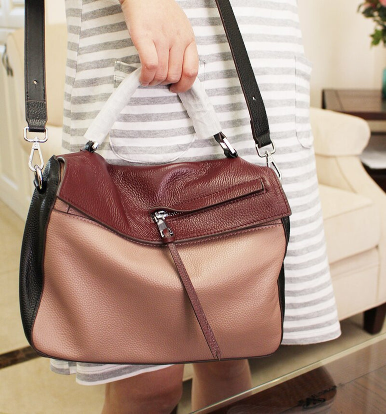 Genuine Leather Women bag crossbody