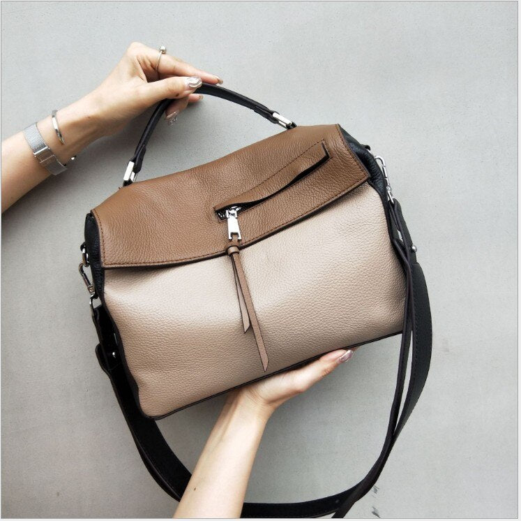 Genuine Leather Women bag crossbody