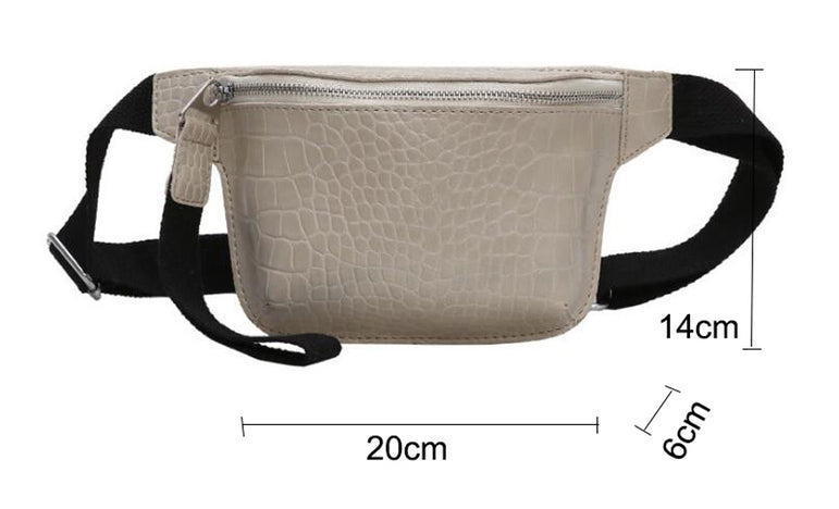 Women bag crocodile multicolor messenger