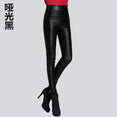 LeatherThin Velvet Pants Female Sexy