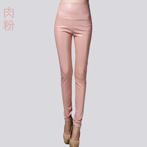 LeatherThin Velvet Pants Female Sexy