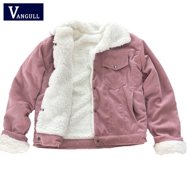 Bomber Winter Jacket Cute Outwear