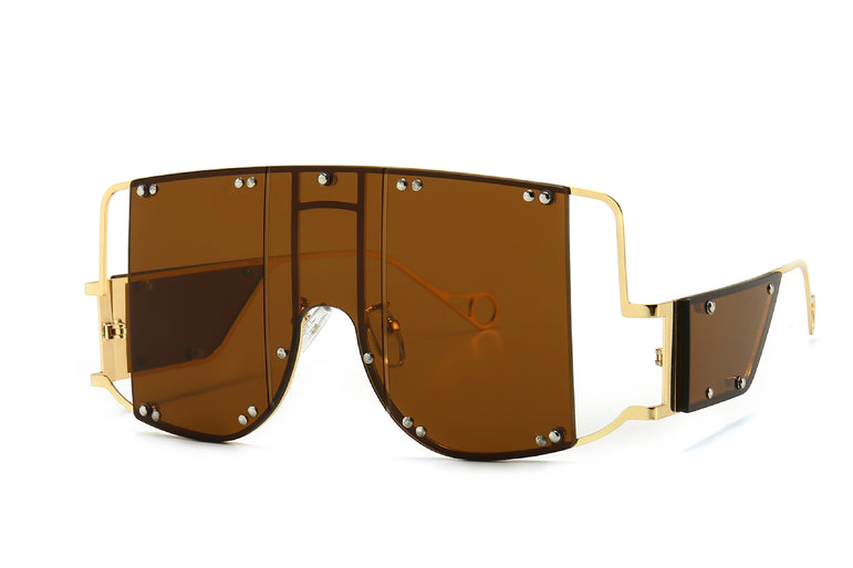 European New Square Sunglasses