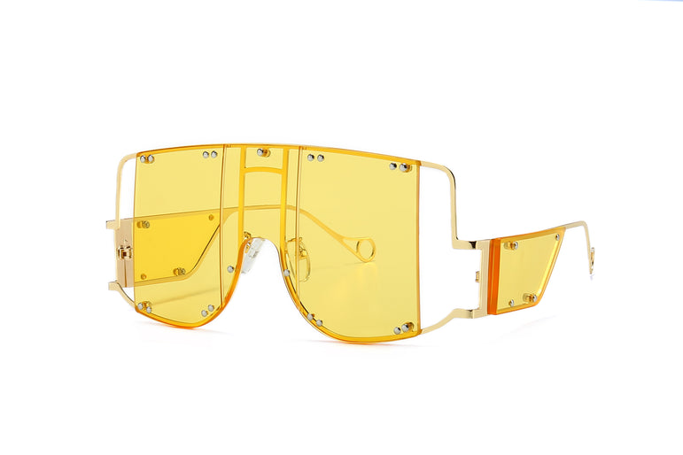 European New Square Sunglasses