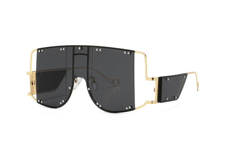 European New Square Sunglasses