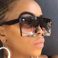 Oversized Square Sunglasses Women Luxury Brand