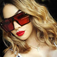 Oversized Square Sunglasses Women Luxury Brand