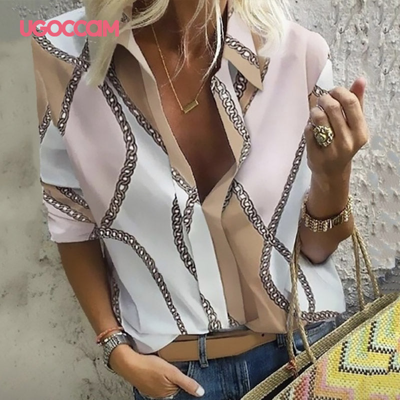 Elegant Long Sleeve Blouse Moda