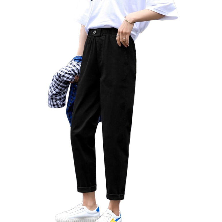 High waist Casual Pants