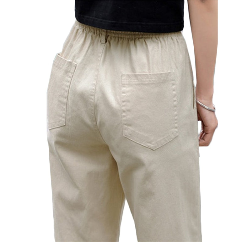 High waist Casual Pants