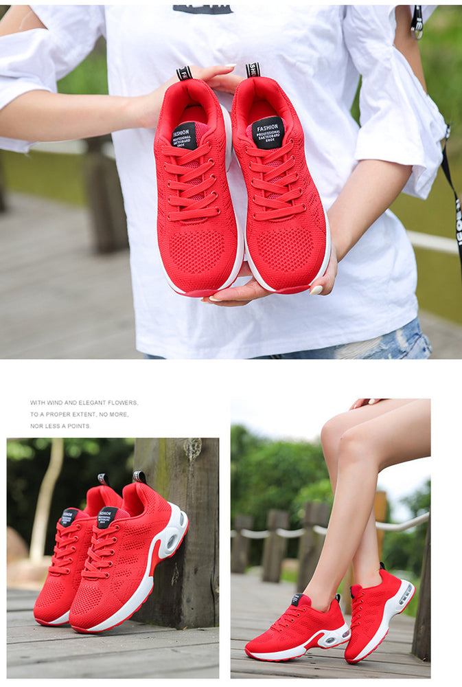 Platform Ladies Sneakers Breathable