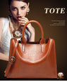 Leather Handbags Big Women Bag