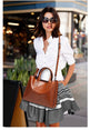 Leather Handbags Big Women Bag