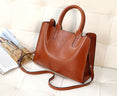 Leather Handbags Big Women Bag