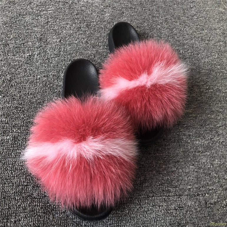 2020 Women Furry Slippers