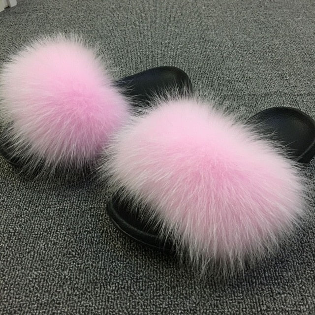 2020 Women Furry Slippers