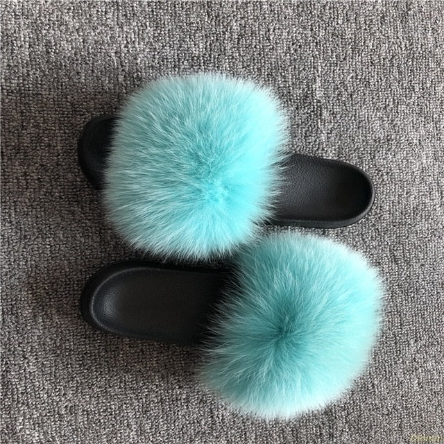 2020 Women Furry Slippers