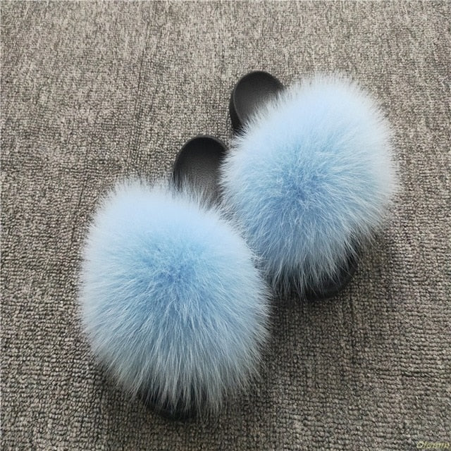 2020 Women Furry Slippers