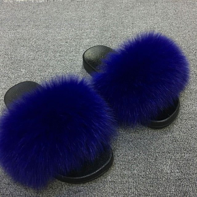 2020 Women Furry Slippers