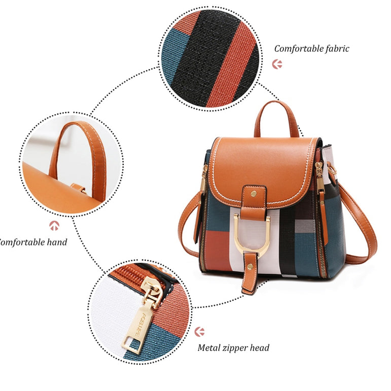 Mini Backpack Women Soft Touch