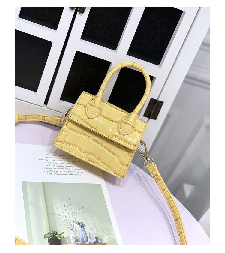 Square bag Quality PU Leather