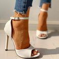 Stiletto Super Peep Toe shoes