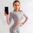 Yoga Legging set Seamless Long Sleeve