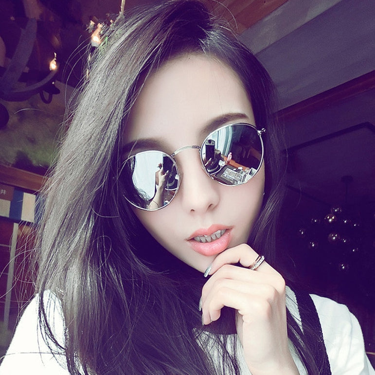 Round Sunglasses Women Brand Designer