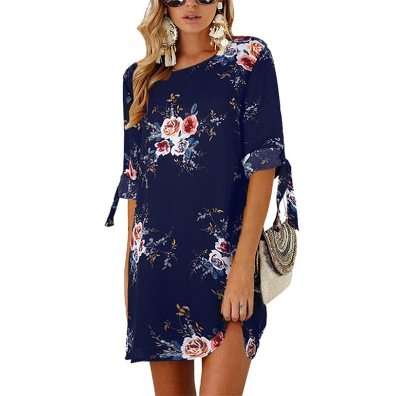 2020 Women Summer Dress Boho Style Dress