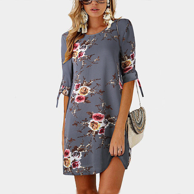 2020 Women Summer Dress Boho Style Dress