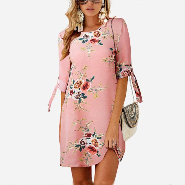 2020 Women Summer Dress Boho Style Dress