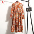 Office Polka Dot Vintage Women Dresss