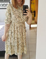 Office Polka Dot Vintage Women Dresss