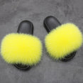 Flip Flop Women Fur Slipper