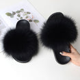 Flip Flop Women Fur Slipper