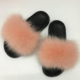 Flip Flop Women Fur Slipper