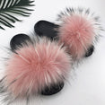 Flip Flop Women Fur Slipper