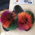 Flip Flop Women Fur Slipper