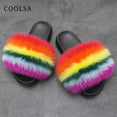 Flip Flop Women Fur Slipper